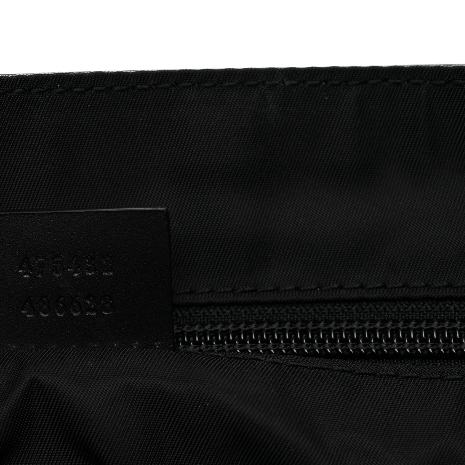 Gucci GG Supreme Monogram Web Flap Messenger Bag Black 7 of 10