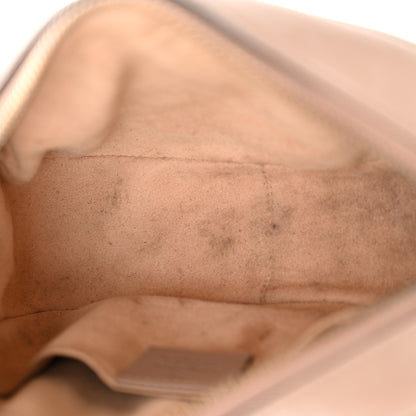 Gucci Calfskin Matelasse Mini GG Marmont Chain Shoulder Bag Porcelain Rose 12 of 17