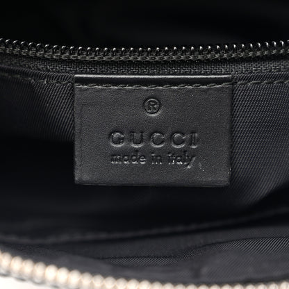 Gucci GG Supreme Monogram Web Messenger Bag Black 6 of 14
