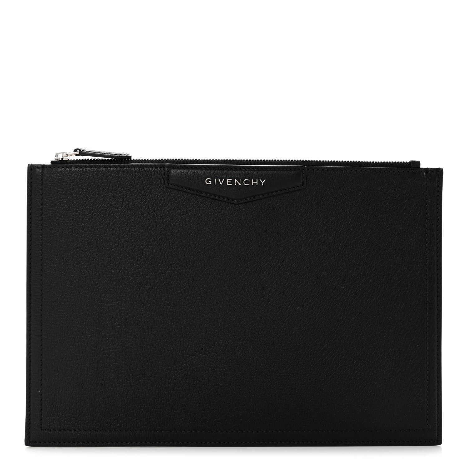Givenchy Sugar Goatskin Large Antigona Pouch Black 1 of 9