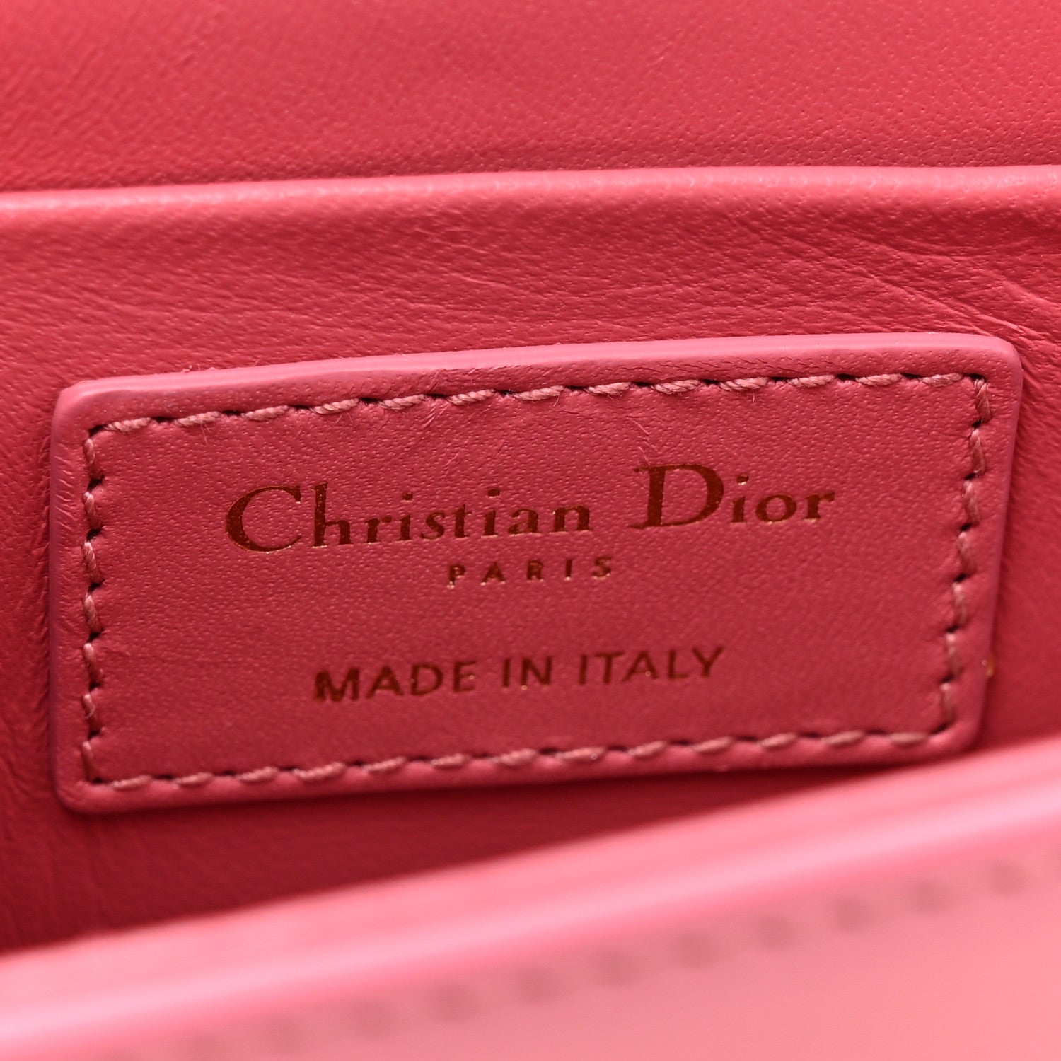 Christian Dior Smooth Calfskin 30 Montaigne Box Bag Pink 6 of 11