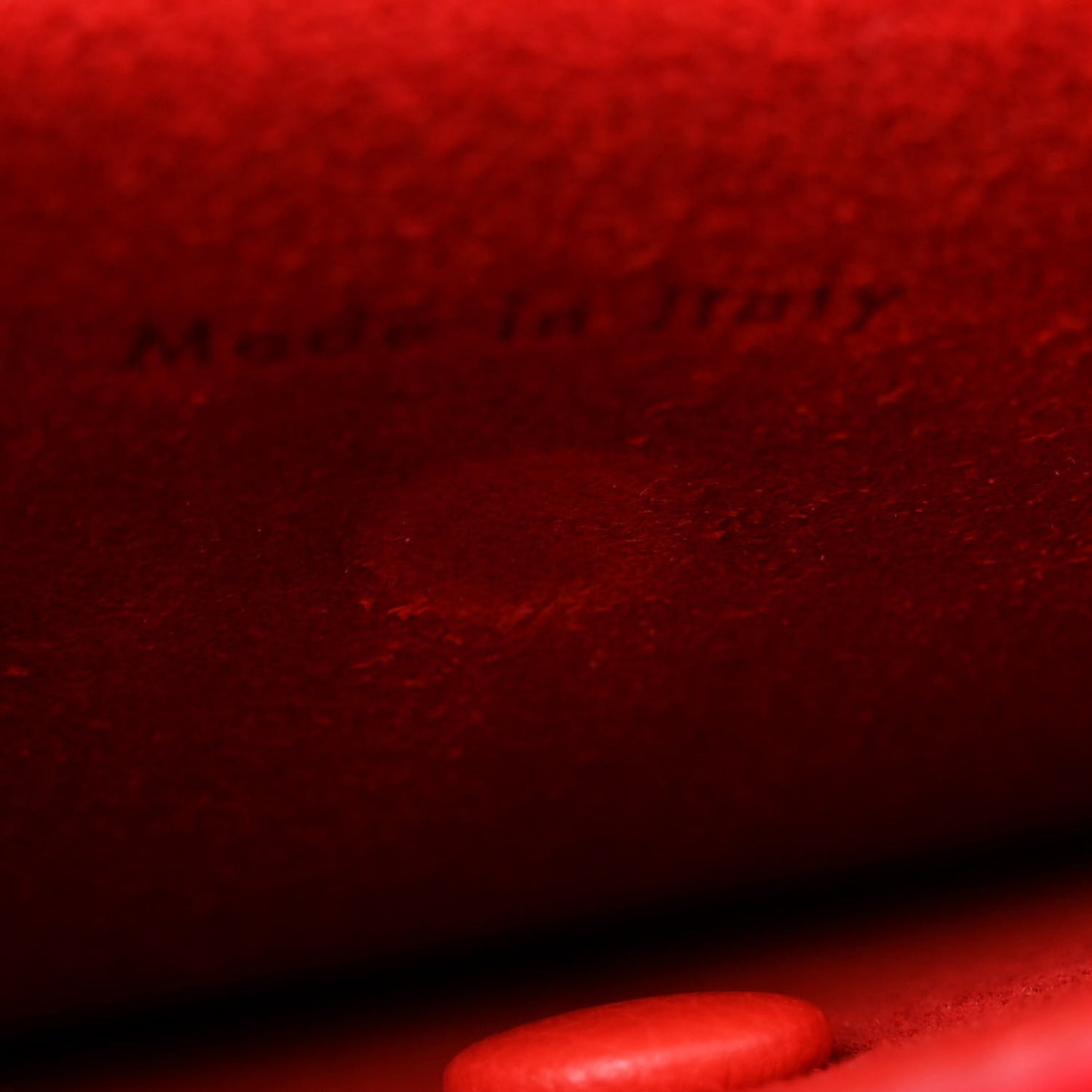 Crisped Calfskin Small Tie Knot Tote Vermillion