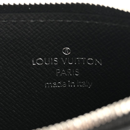 Louis Vuitton Monogram Eclipse Taiga Coin Card Holder 6 of 9