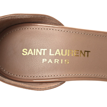 Saint Laurent Vernice Amber 105 Ankle Strap Sandals 36 Chiffon 36 Nude 7 of 8