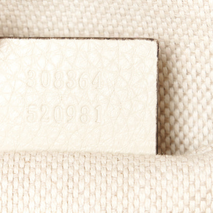 Gucci Pebbled Calfskin Small Soho Disco Bag Off White 7 of 11