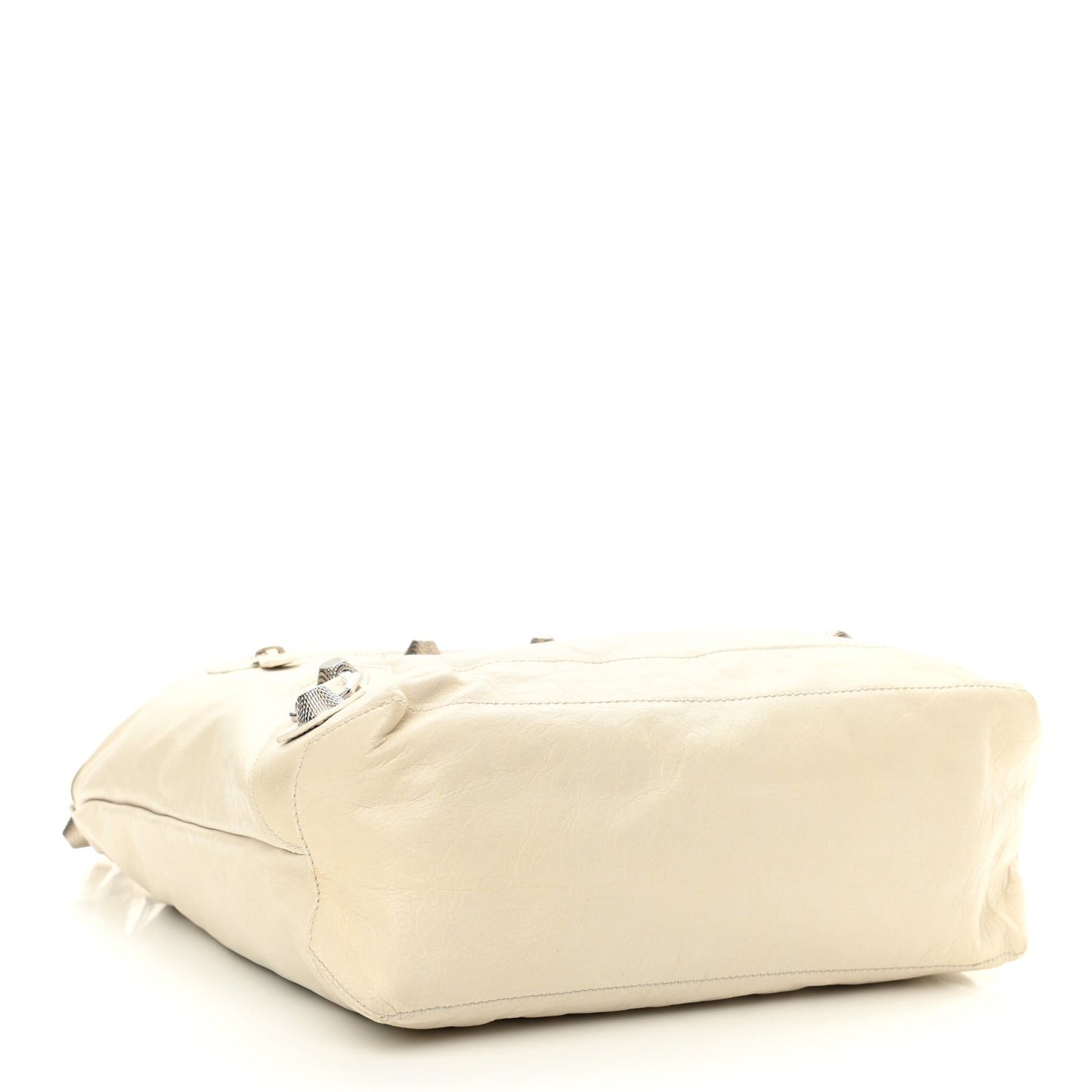 Agneau Giant 21 Silver Hardware Day Hobo Sahara
