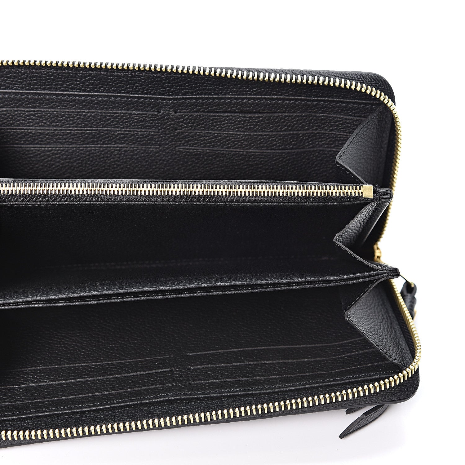 Louis Vuitton Empreinte Zippy Wallet Black 6 of 9