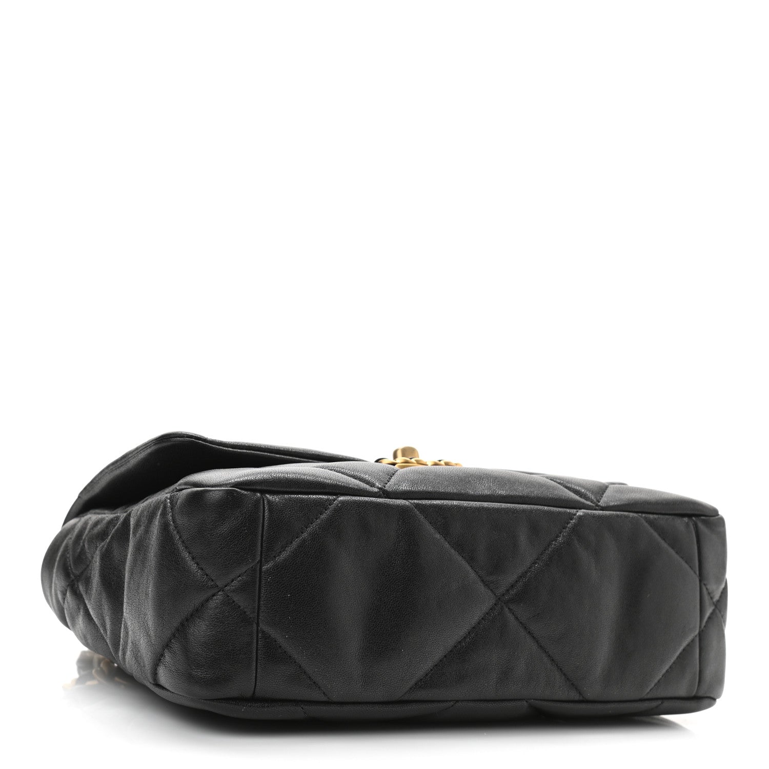 Chanel Lambskin Quilted Medium Chanel 19 Flap Black 4 of 11