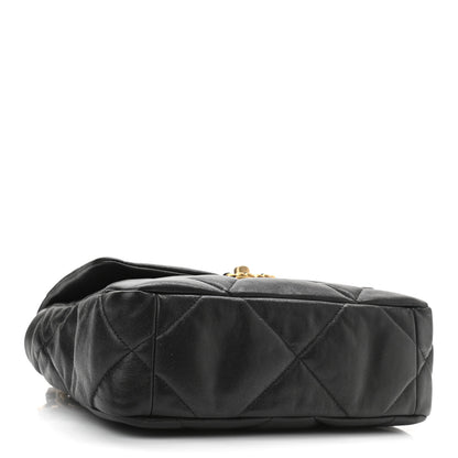 Chanel Lambskin Quilted Medium Chanel 19 Flap Black 4 of 11