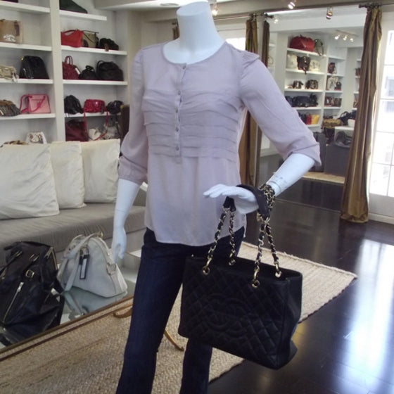 Chanel Caviar Grand Shopping Tote GST Black 2 of 11