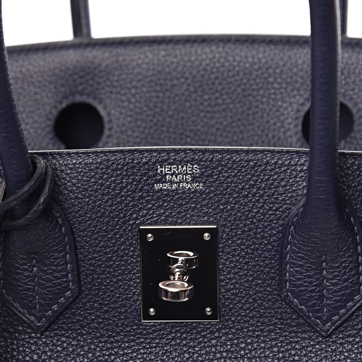 Hermes Togo Birkin 30 Bleu Nuit 8 of 11