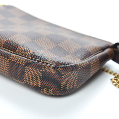 Louis Vuitton Damier Ebene Mini Pochette Accessories 9 of 9