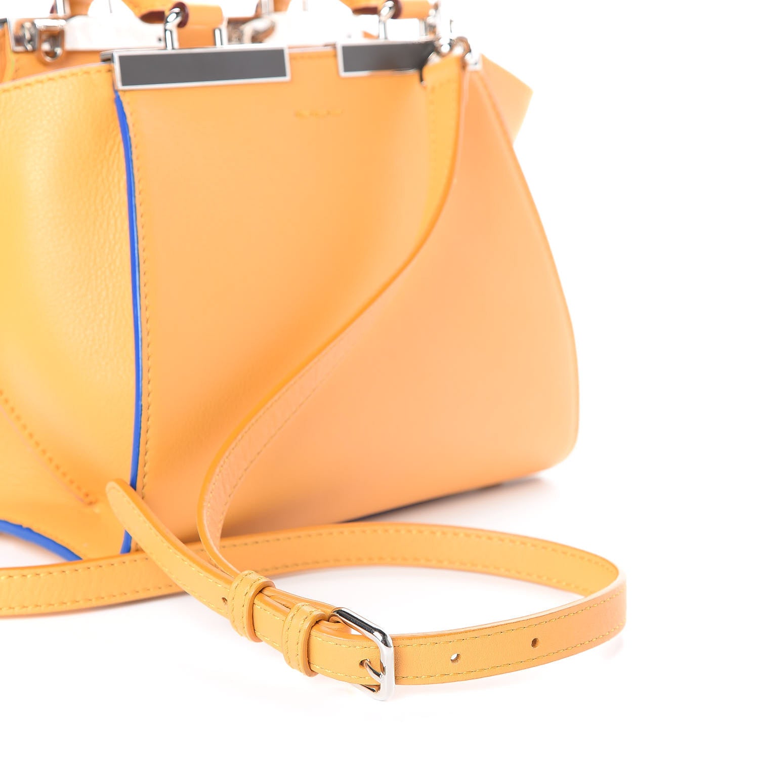 Fendi Vitello Dolce Mini 3Jours Tote Miel 12 of 13