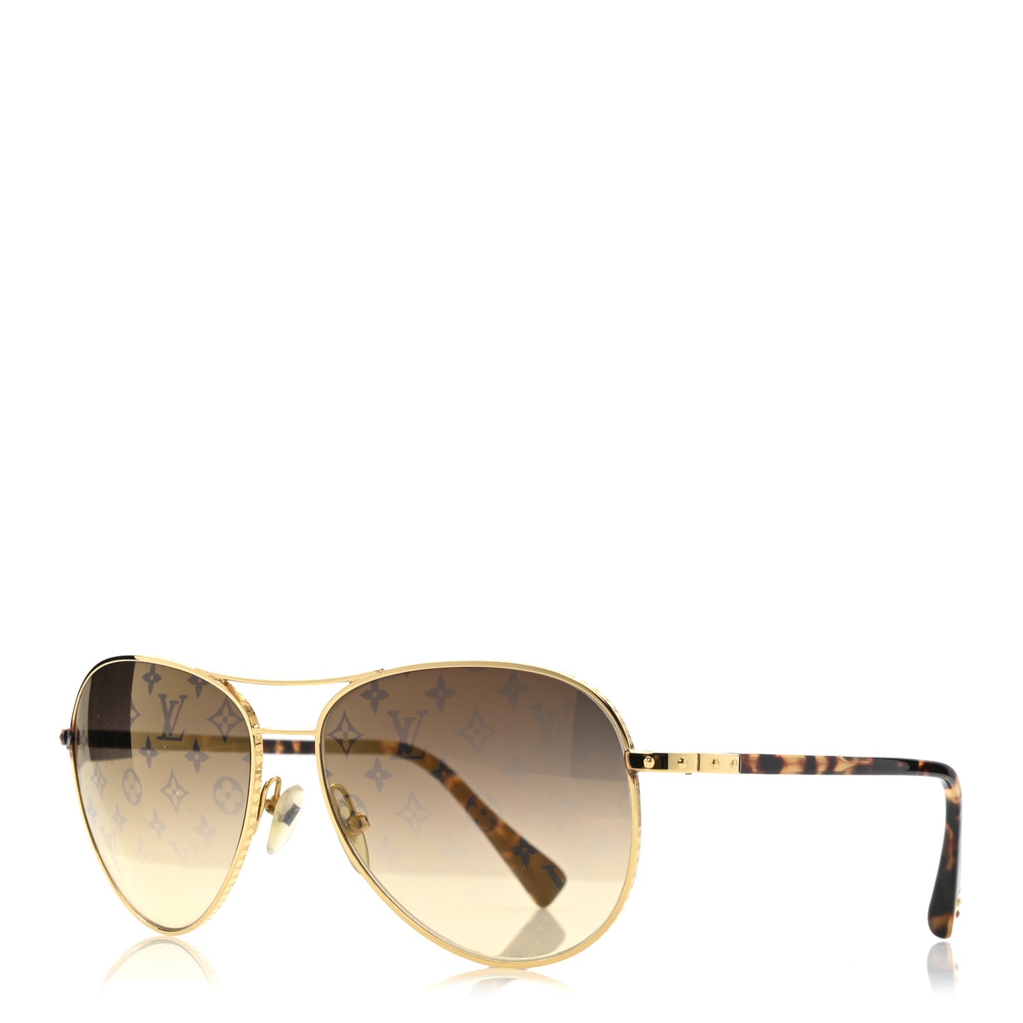 Conspiration Pilote Sunglasses Z0164U Gold