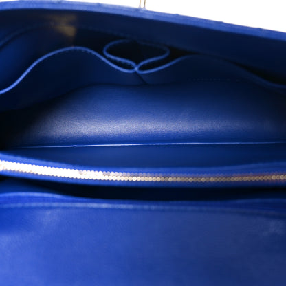 Chanel Caviar Quilted Small Coco Handle Flap Blue 5 of 10