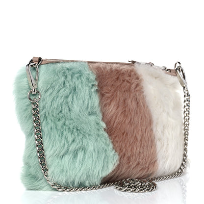 Miu Miu Montone Stripe Crossbody Avorio Cipria 3 of 10
