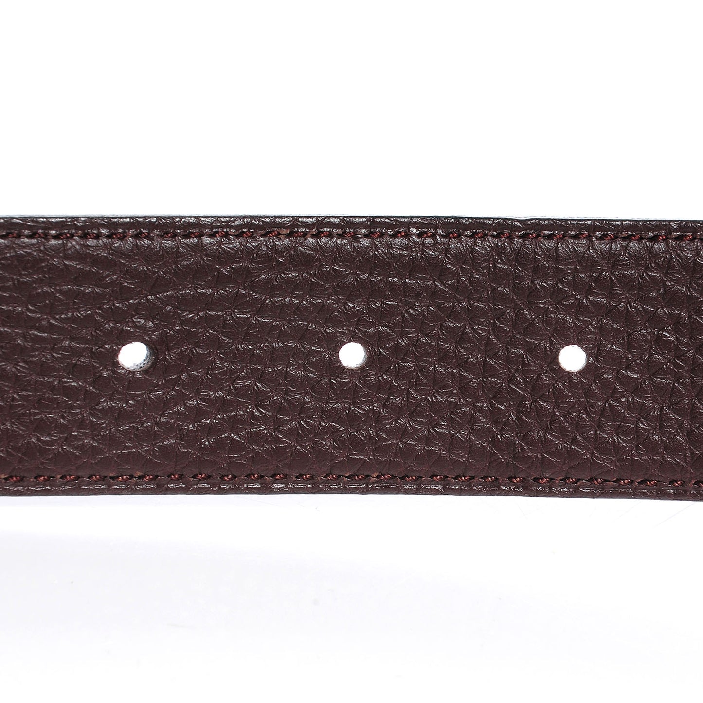 Box Togo Reversible Martelee Constance 32mm H Belt 90 Noir Chocolate