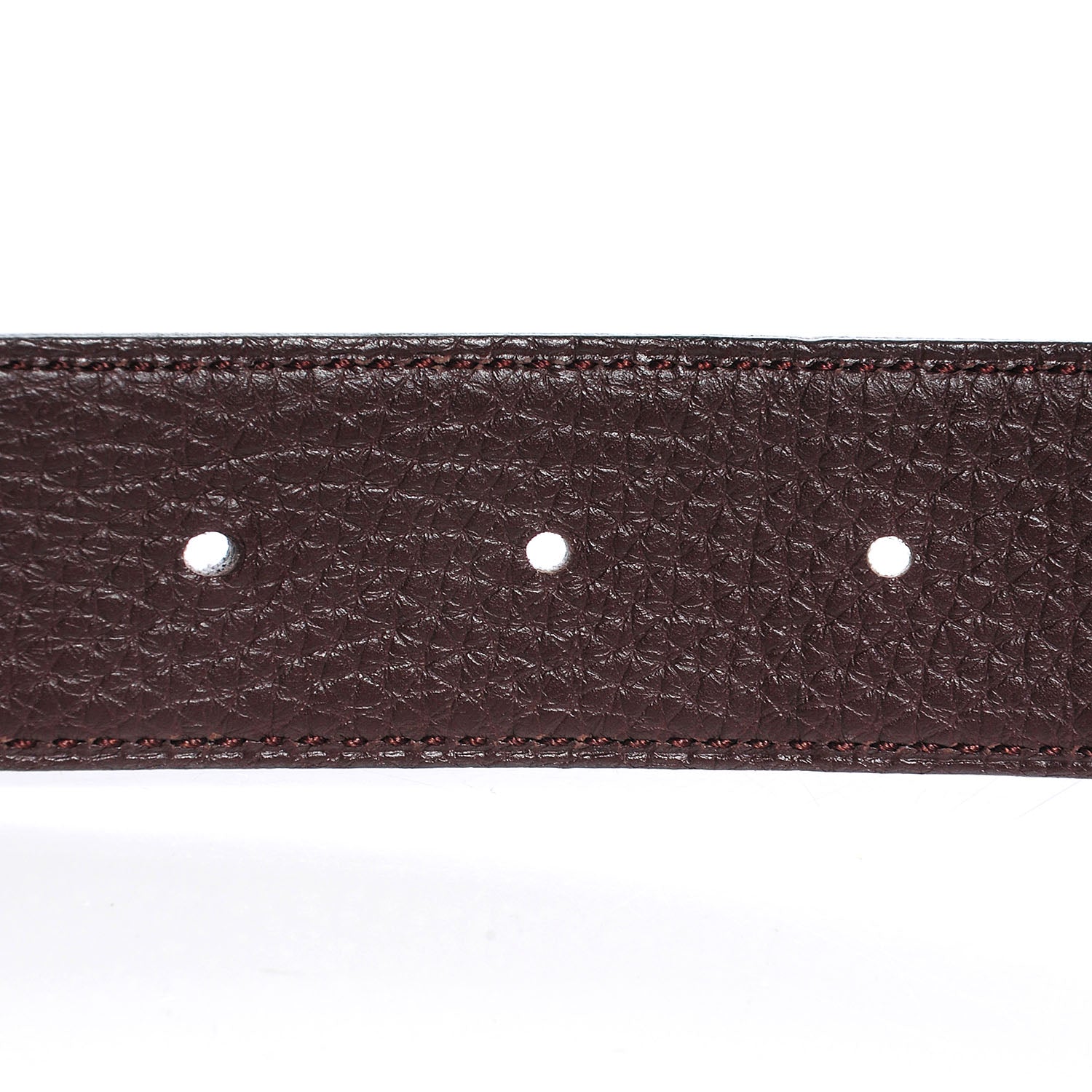 Hermes Box Togo Reversible Martelee Constance 32mm H Belt 90 Noir Chocolate 4 of 6