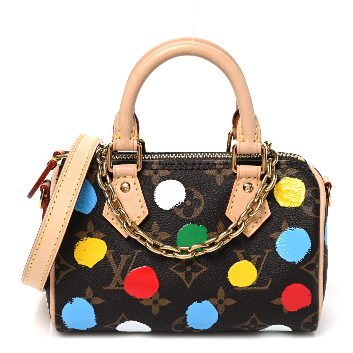 LV X YK Monogram Nano Speedy