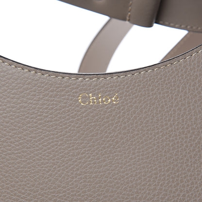 Chloe Small Grain Smooth Calfskin Small Darryl Hobo Motty Grey 5 of 8