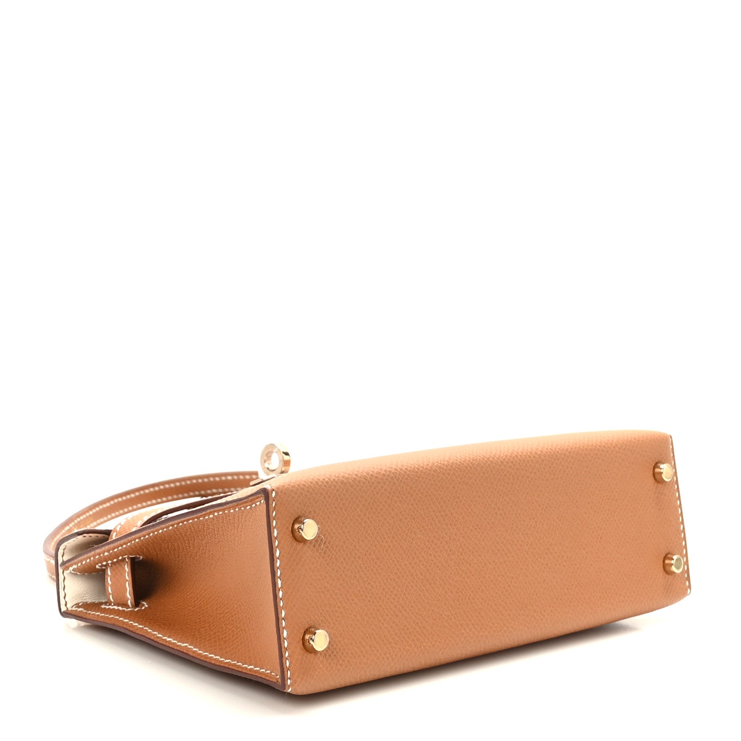 Hermes Epsom Horseshoe Mini Kelly Sellier 20 Gold Nata 4 of 10