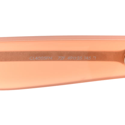 Celine Oversized Round Sunglasses CL4005FN Peach 5 of 7