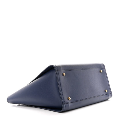 Chanel Caviar Small Studded Deauville Tote Navy 4 of 13