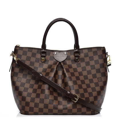 Louis Vuitton Damier Ebene Siena MM 1 of 12