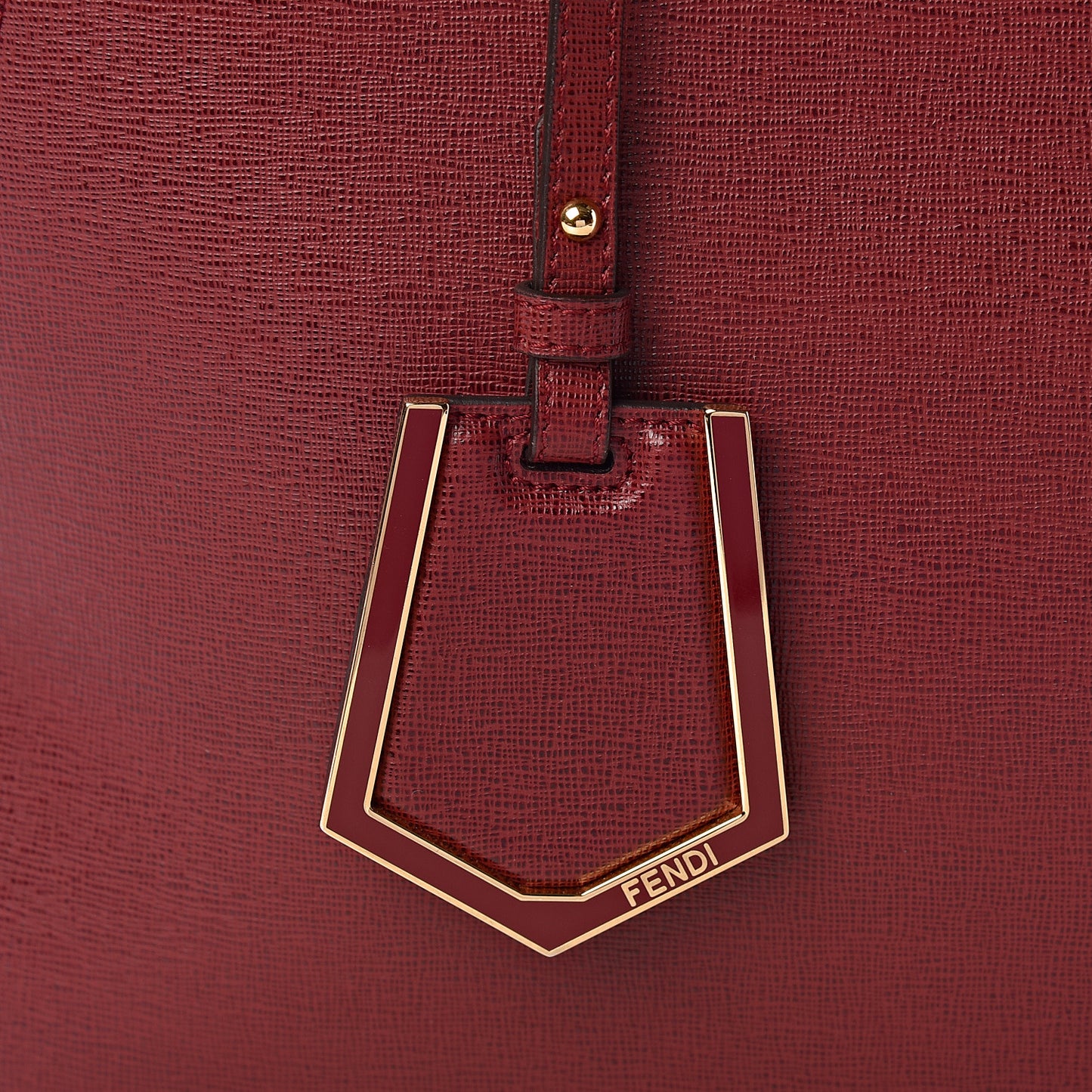 Vitello Elite Regular 2Jours Tote Rosso Scuro Ciliegia