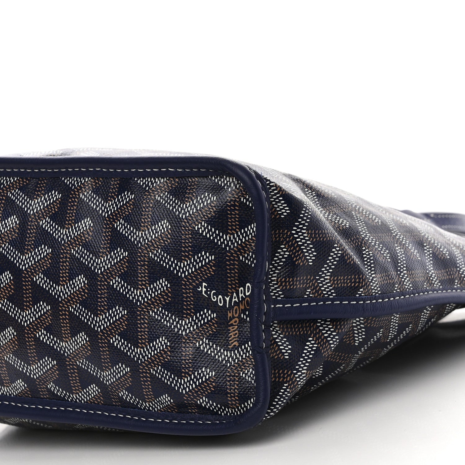 Goyard Goyardine Reversible Mini Anjou Navy 15 of 19
