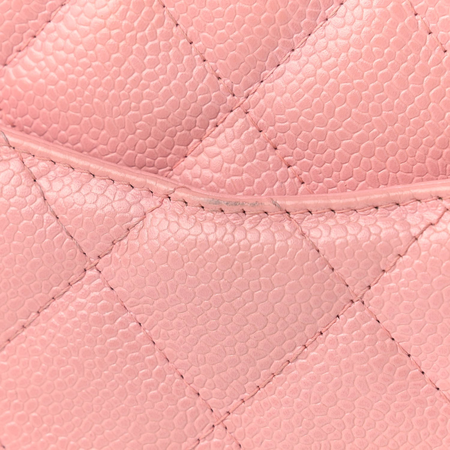 Chanel Caviar Quilted Small Bowler Pink 18 of 24