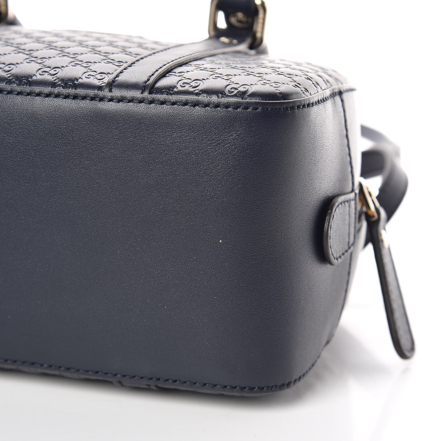 Soft Microguccissima Small Crossbody Bag Blue