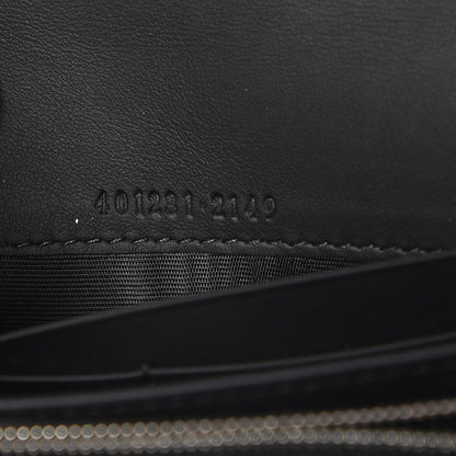 Gucci GG Supreme Monogram Mini Dionysus Chain Wallet Beige Black 7 of 8