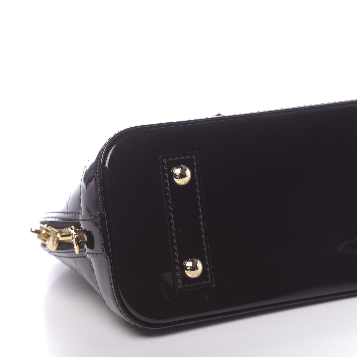 Louis Vuitton Vernis Alma BB Amarante 7 of 10