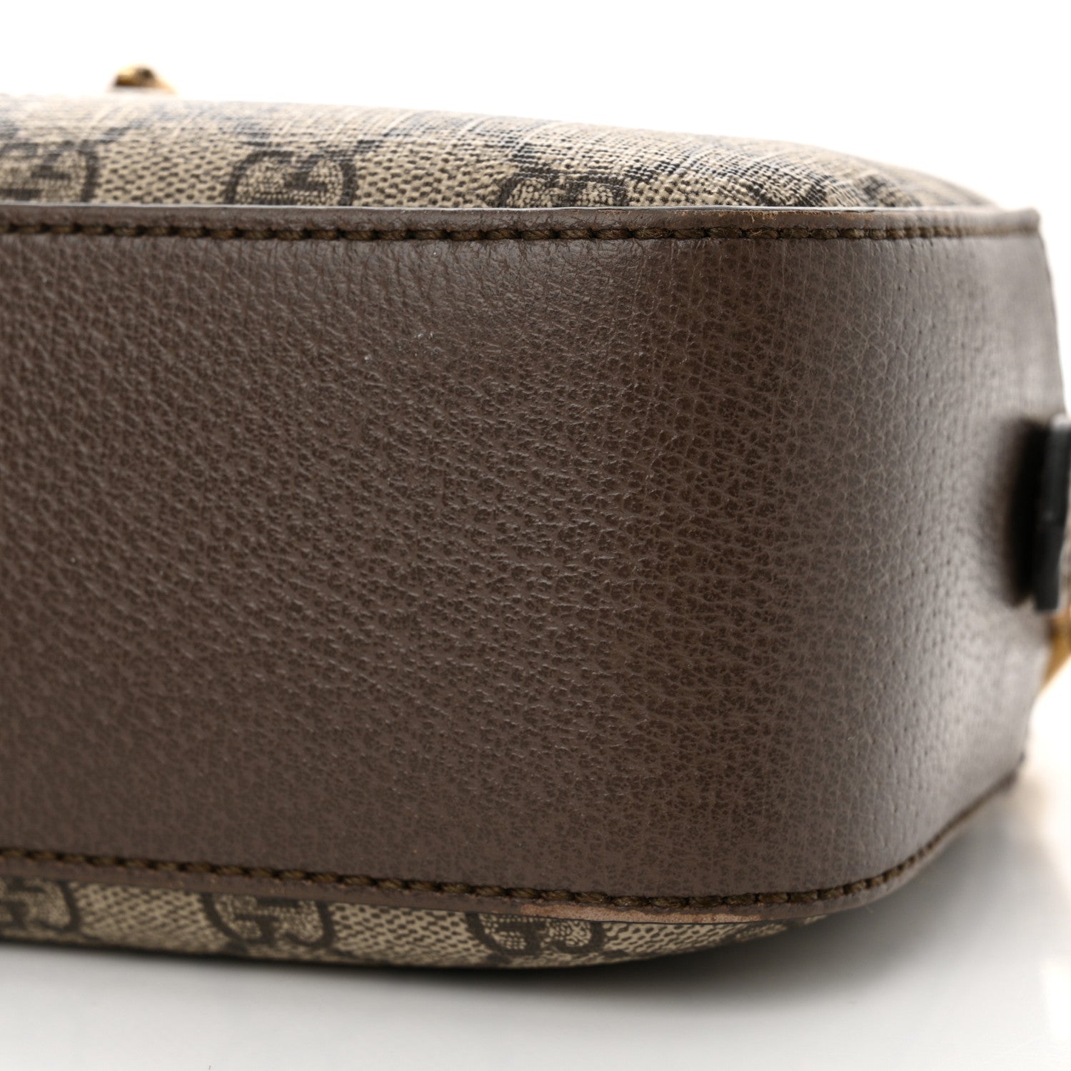 Gucci GG Supreme Monogram Web Neo Vintage Shoulder Bag Beige New Acero Crop 9 of 11