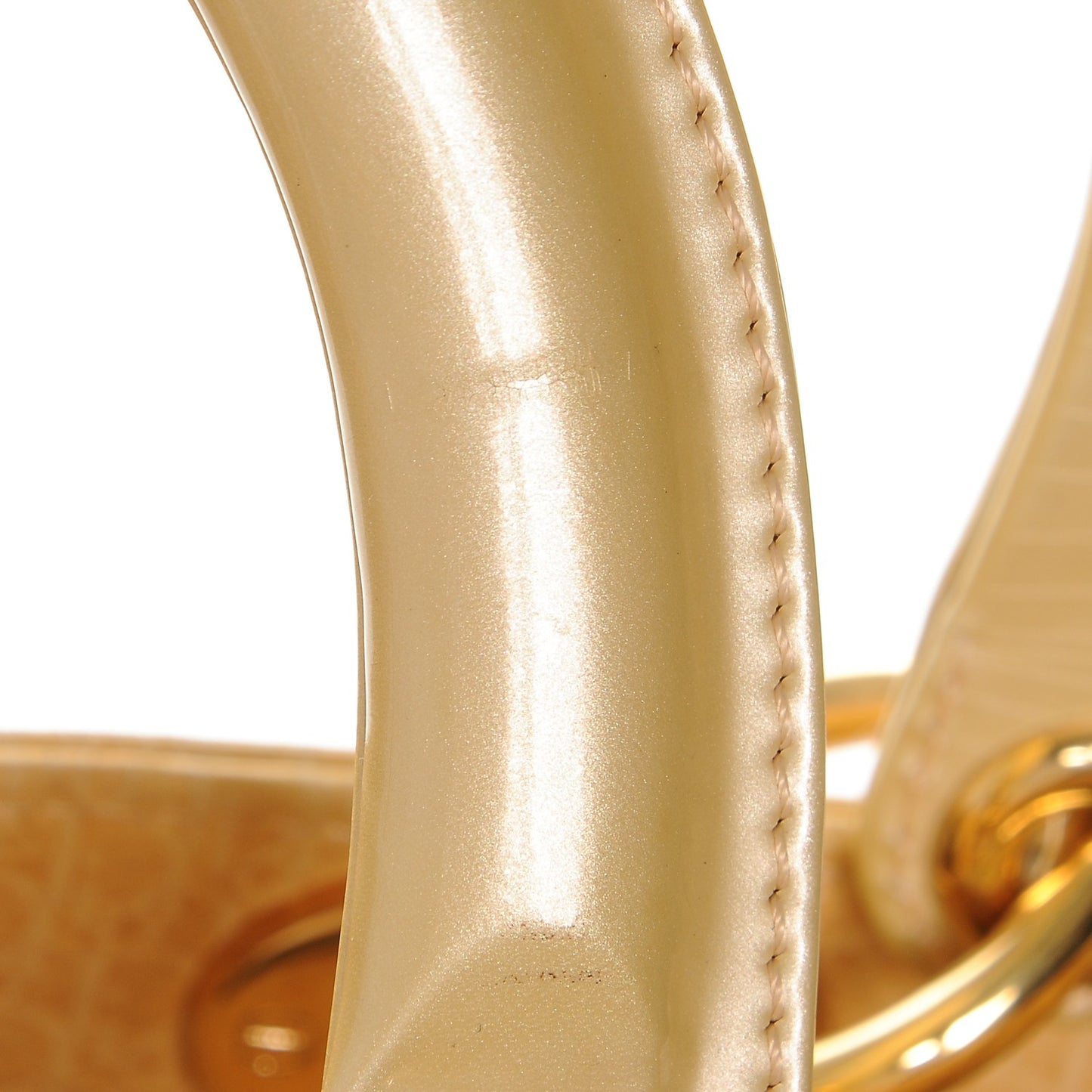 Nubuck Diorissimo Medium Lady Dior Gold