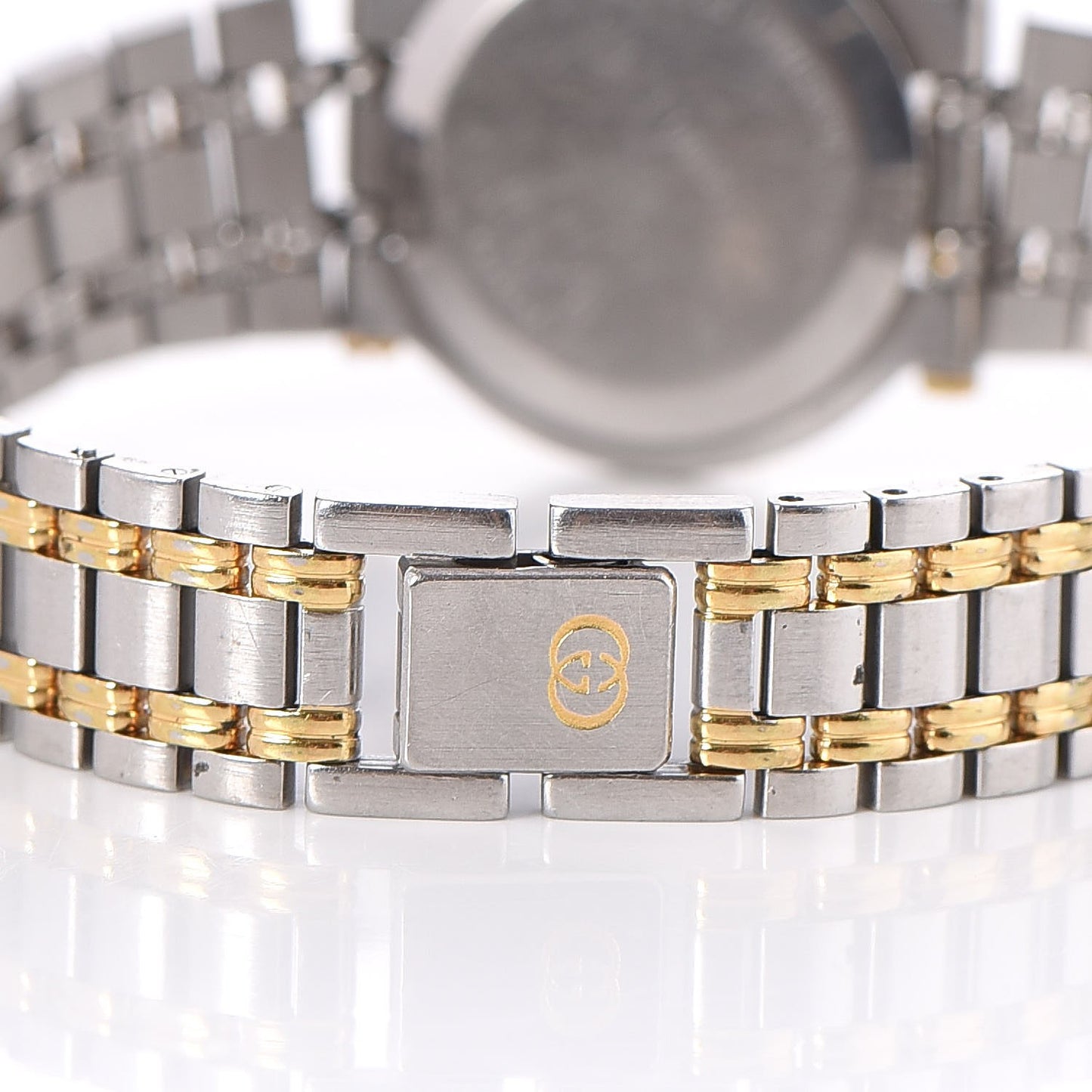 Stainless Steel 18K Yellow Gold Plated 9000L Quartz Watch