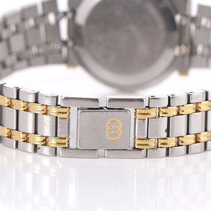Gucci Stainless Steel 18K Yellow Gold Plated 9000L Quartz Watch 5 of 11