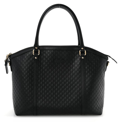 Gucci Soft Microguccissima Dome Satchel Black 1 of 14