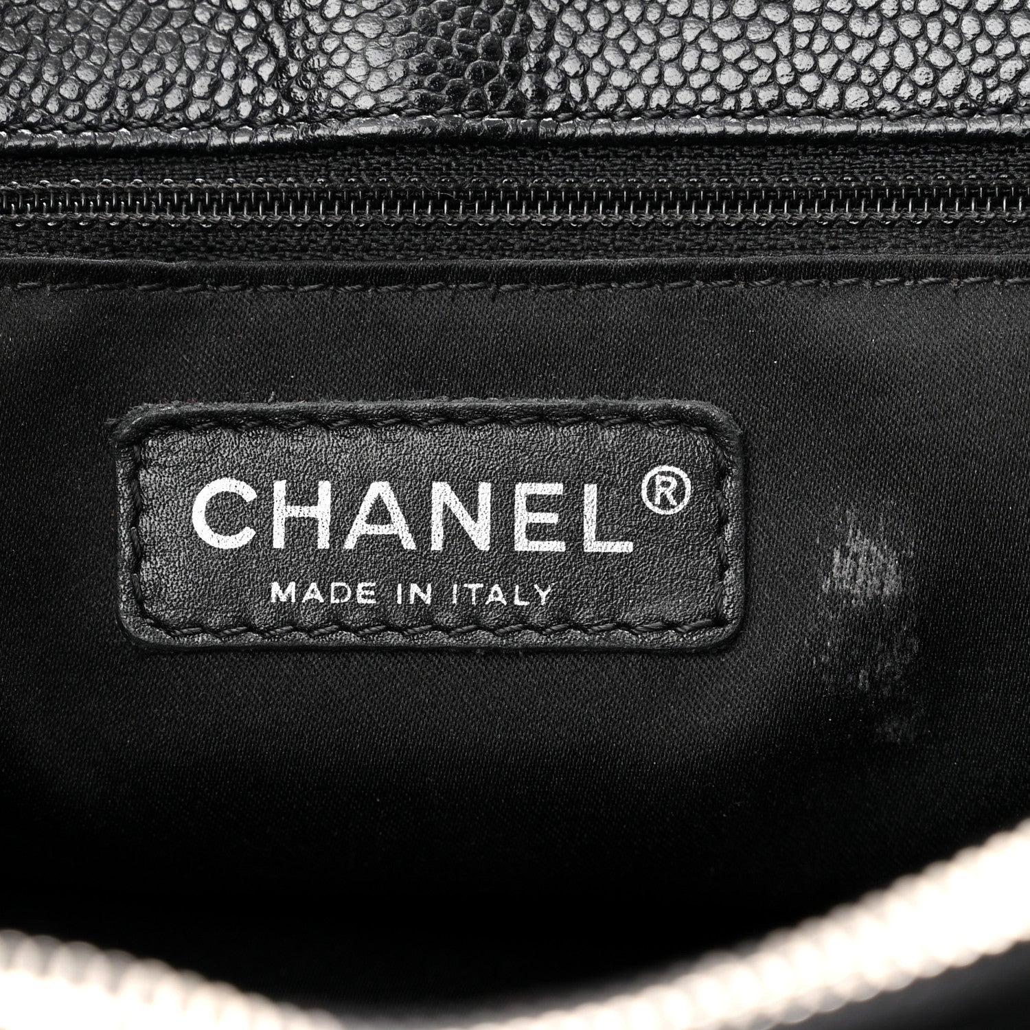 Chanel Caviar Quilted Grand Shopping Tote GST Black 6 of 11