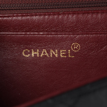 Chanel Lambskin Quilted Jumbo Single Flap Black 7 of 11