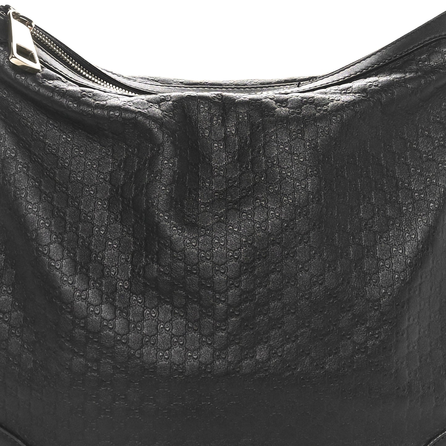 Soft Microguccissima Margaux Hobo Black