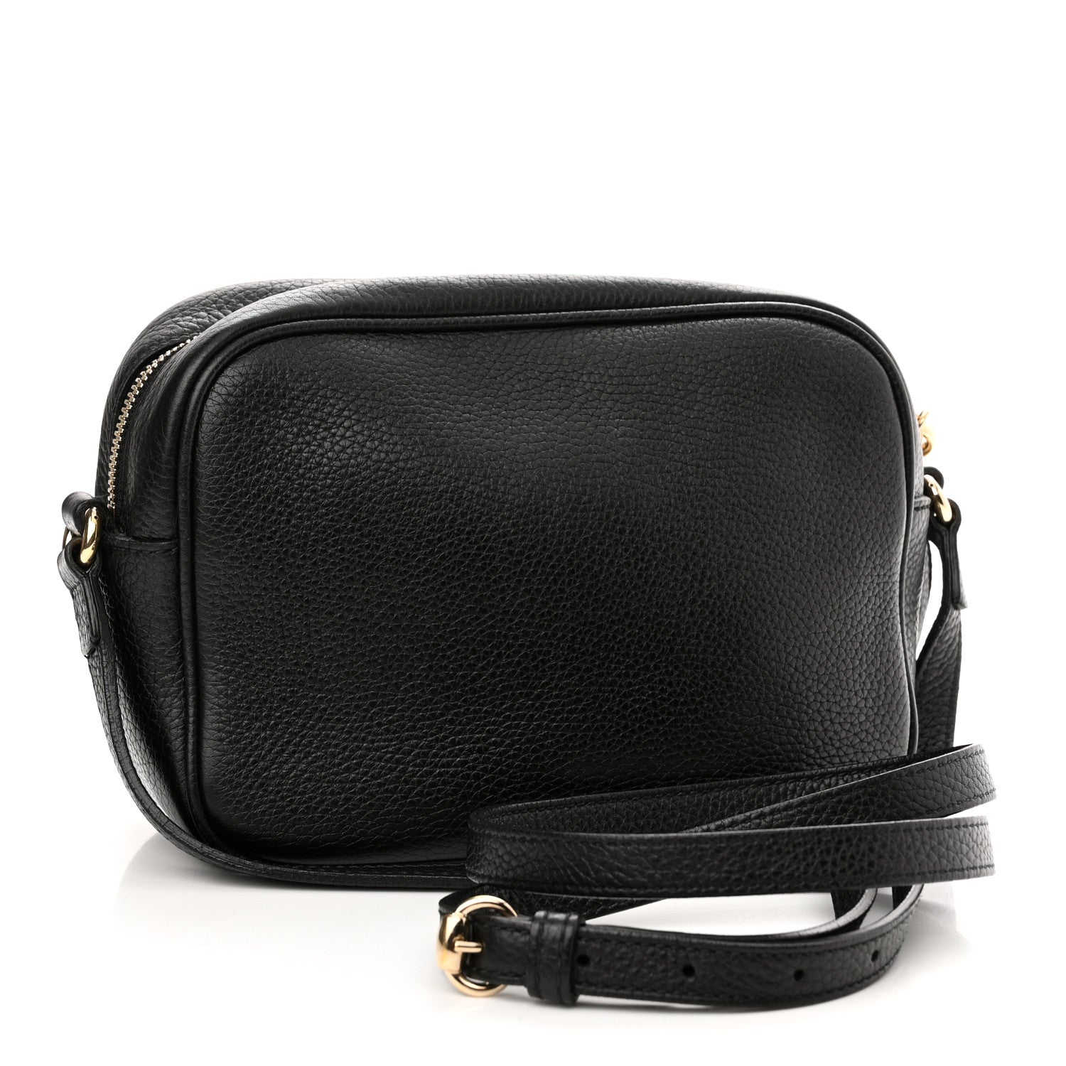 Gucci Pebbled Calfskin Small Soho Disco Bag Black 3 of 13
