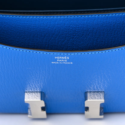 Hermes Chevre Mysore Verso Constance 18 Bleu Hydra Deep Blue 6 of 15