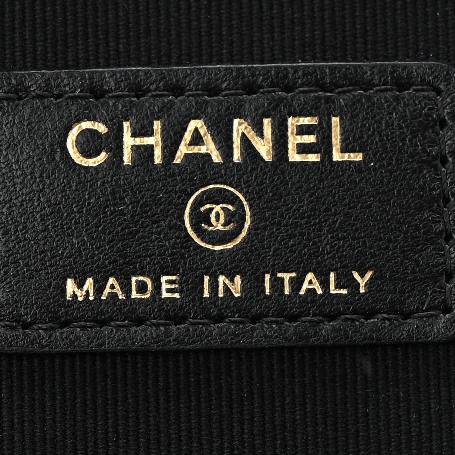 Chanel Lambskin Quilted Small Top Handle Vanity Case With Chain Black 6 of 10