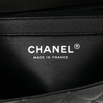 Chanel Patent Calfskin Quilted Mini Rectangular Flap So Black 6 of 10