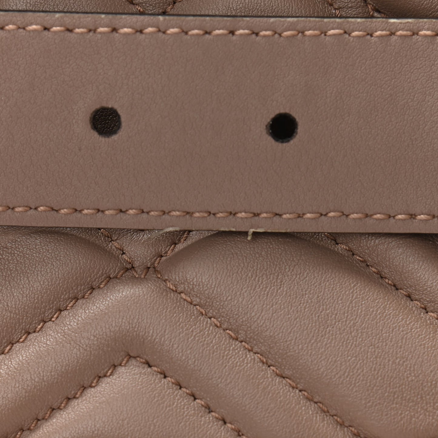 Calfskin Matelasse GG Marmont Belt Bag 75 30 Porcelain Rose