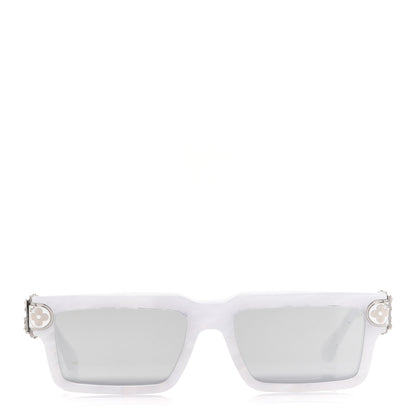 Louis Vuitton Acetate 1.1 Millionaires Z1403W Sunglasses White 2 of 8