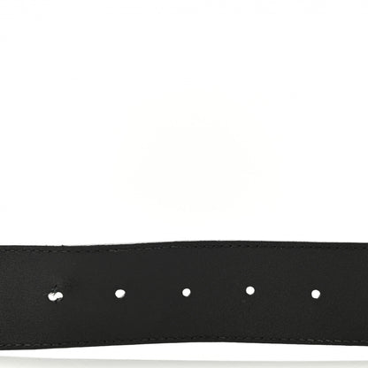 Gucci Textured Calfskin Double G 40mm Belt 105 42 Black 5 of 7