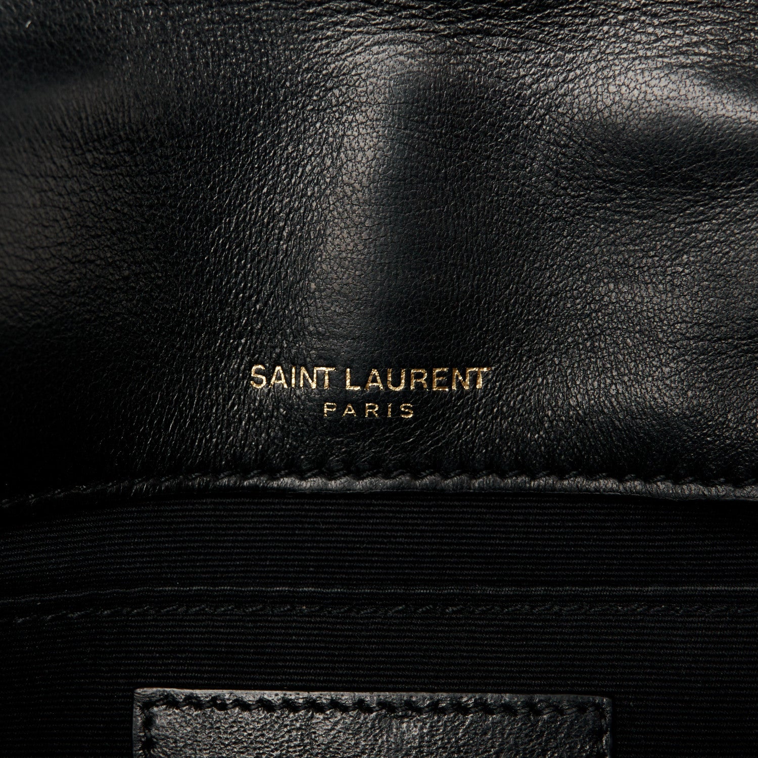 Saint Laurent Lambskin Patchwork Monogram Small Jamie Black Black 6 of 11